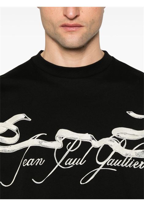 t-shirt printed tattoo unisex  black JEAN PAUL GAULTIER | 25/34-F-TS118I-J090-0005